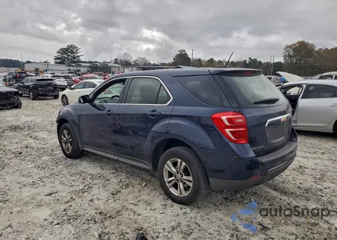 2017 Chevrolet Equinox Ls from USA, damaged, VIN 2GNALBEK5H1530053
